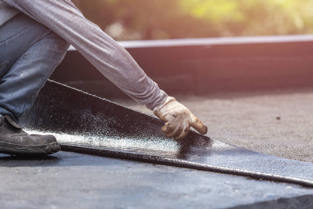 Professional Waterproofing technician working in Lutts, TN